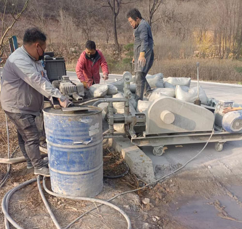 怀集路面下沉注浆